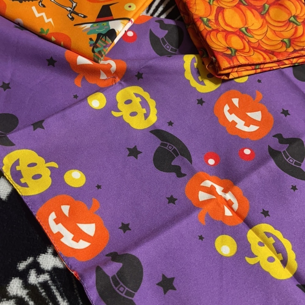 NWT set/4 Halloween pet bandanas - Picture 2 of 6